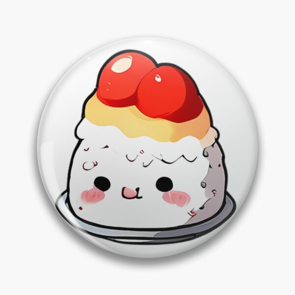 Item preview, Kawaii Smiling Kakigori - Refreshing Happy Sweet! designed and sold by Fiki Star.
