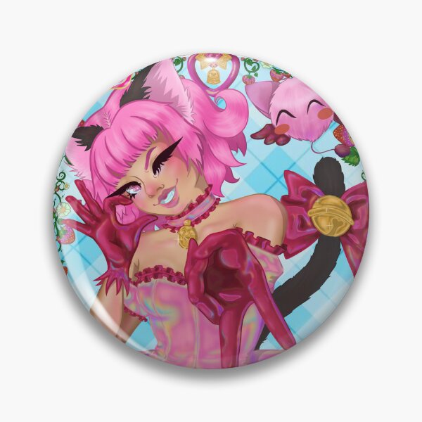Item preview, Shiny Ichigo Momomiya (Tokyo Mew Mew) designed and sold by The Artsy Bee.