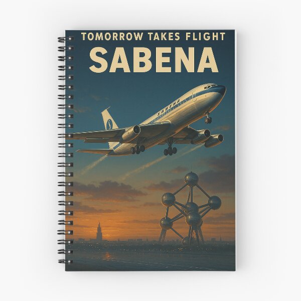 Item preview, Sabena Tomorrow Takes Flight designed and sold by Skyframe Aviation.
