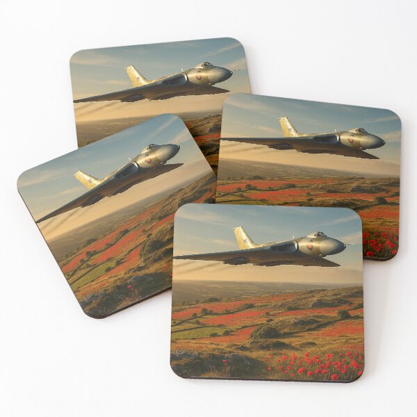 Item preview, Vulcan Over the Highland Bloom designed and sold by Skyframe Aviation.