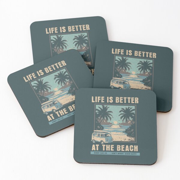 Item preview, Life is Better at the Beach designed and sold by BaffledSnout.