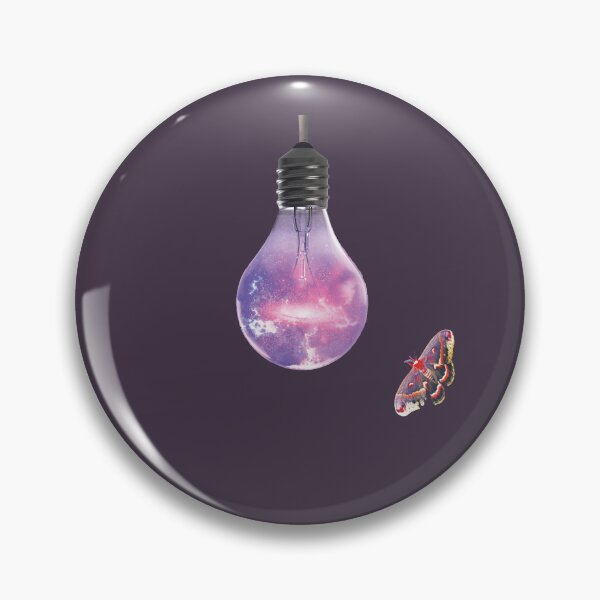 Item preview, Road to Reason: Bulb & Moth minimalist design designed and sold by Nate Eggins (Conspiracy of One).