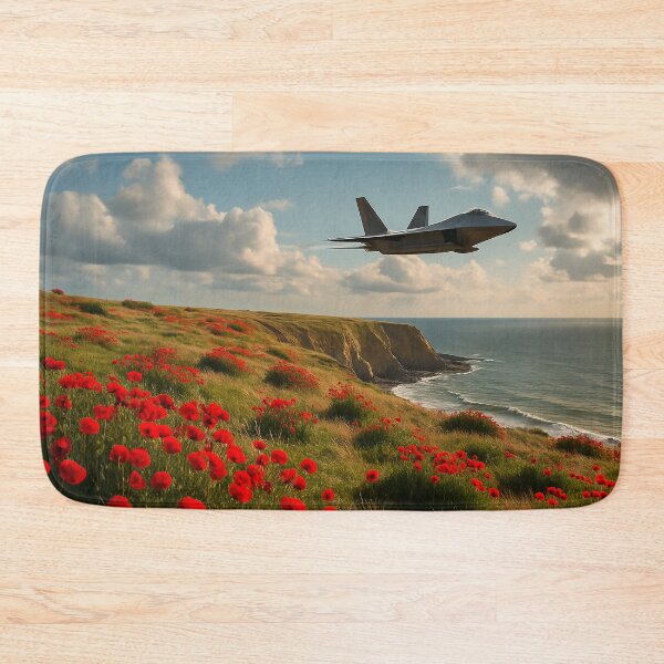 Item preview, Raptor Along the Scarlet Coast designed and sold by Skyframe Aviation.