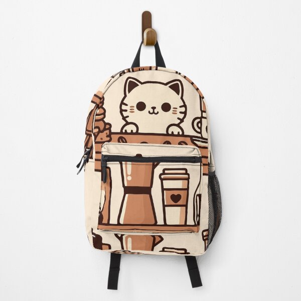 Item preview, Kawaii Cat Café – Cozy Anime Vibes for Cat Lovers designed and sold by MAGICKEY2024.