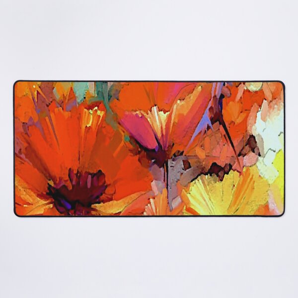 Item preview, Red Flower Abstract designed and sold by ViaARTfactory.