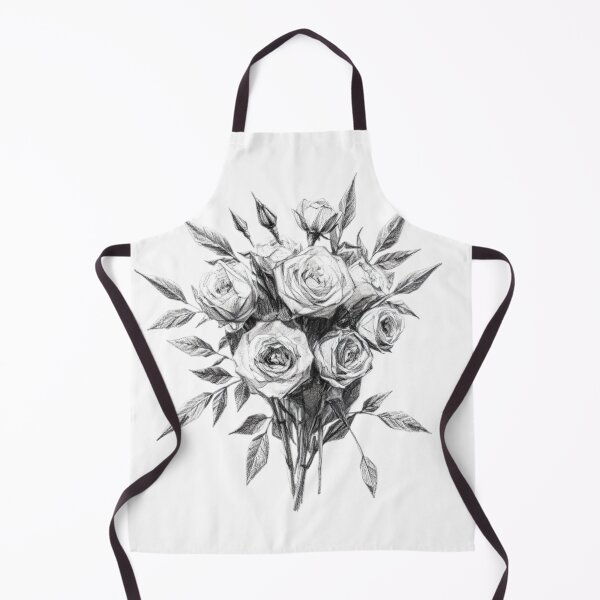 Item preview, The art of drawing a bouquet of flowers with a pencil designed and sold by SanchillShop.