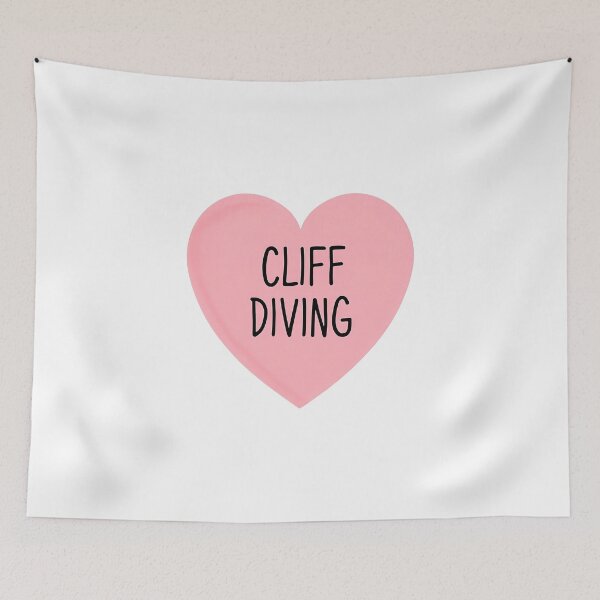 Item preview, I Heart Cliff Diving  designed and sold by CharmStudio.