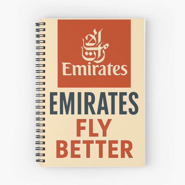 Item preview, Emirates vuela mejor designed and sold by Skyframe Aviation.