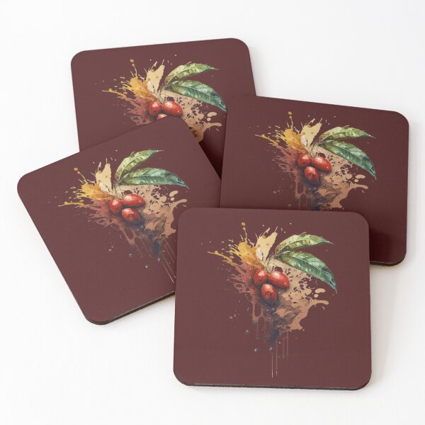 Item preview, Coffee Cherry Splash: Art Inspired by Nature designed and sold by Zaolta.