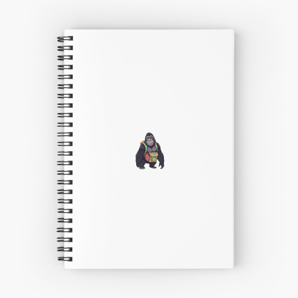 Item preview, Gorilla carrying a backpack designed and sold by Kenji11.