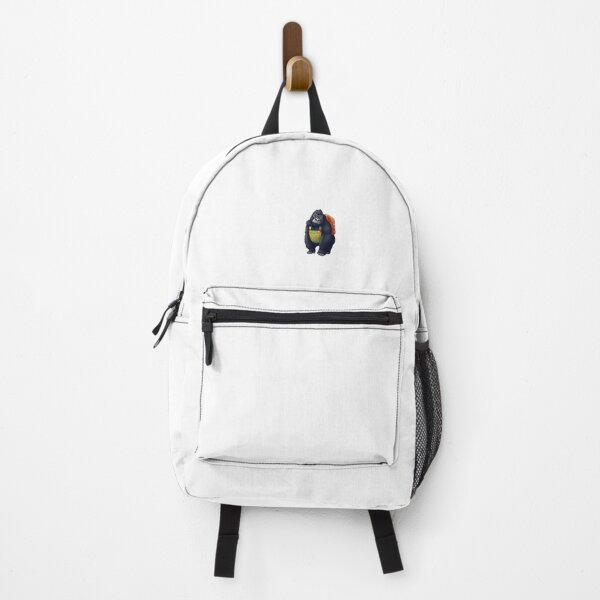 Item preview, Gorilla carrying a backpack designed and sold by Kenji11.
