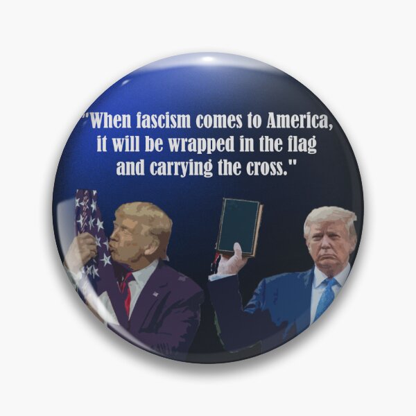 Item preview, "When fascism comes to America" quote designed and sold by JadeRyder.
