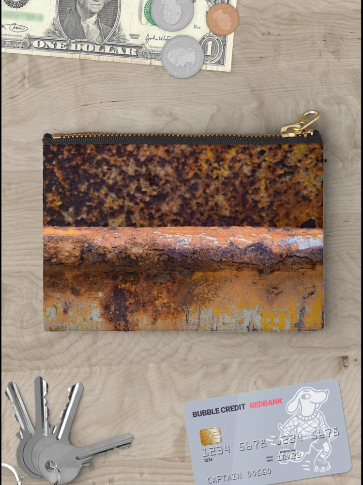 Thumbnail 3 of 4, Zipper Pouch, Rusted Edge designed and sold by Tracy Engle.