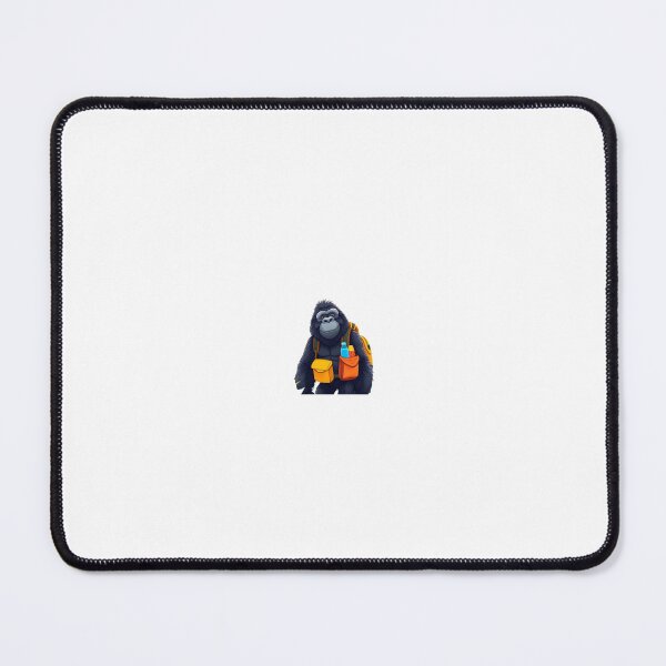 Item preview, Gorilla carrying a backpack designed and sold by Kenji11.