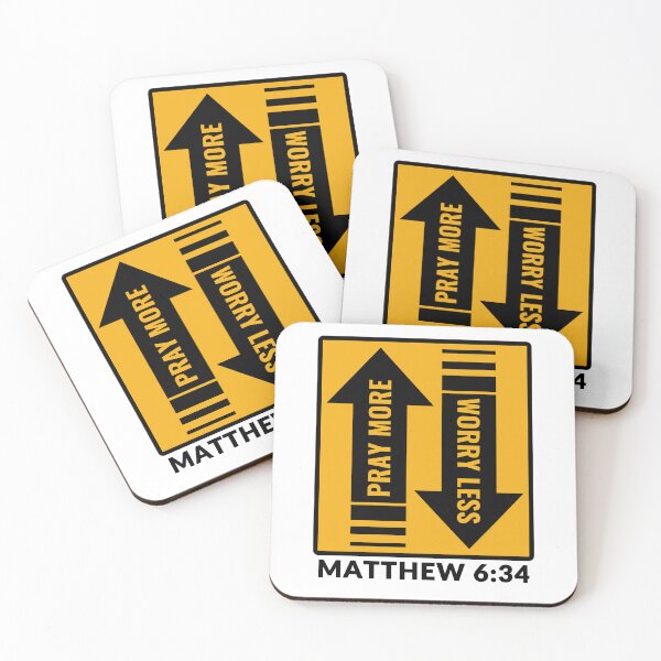 Item preview, Pray More Worry Less - Christian Faith designed and sold by MoriaStore.