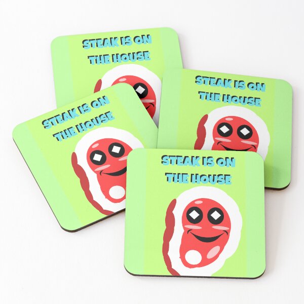 Item preview, STEAK IS ON  THE HOUSE! designed and sold by GrindWardrobe.
