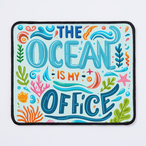 Item preview, The Ocean Is My Office, typography designed and sold by maxmaj.