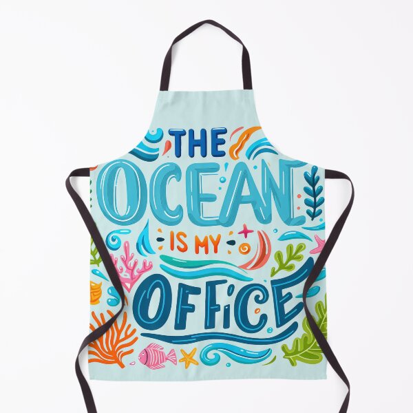 Item preview, The Ocean Is My Office, typography designed and sold by maxmaj.