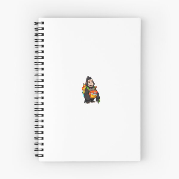 Item preview, Gorilla carrying a backpack designed and sold by Kenji11.
