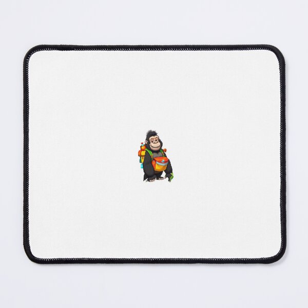 Item preview, Gorilla carrying a backpack designed and sold by Kenji11.