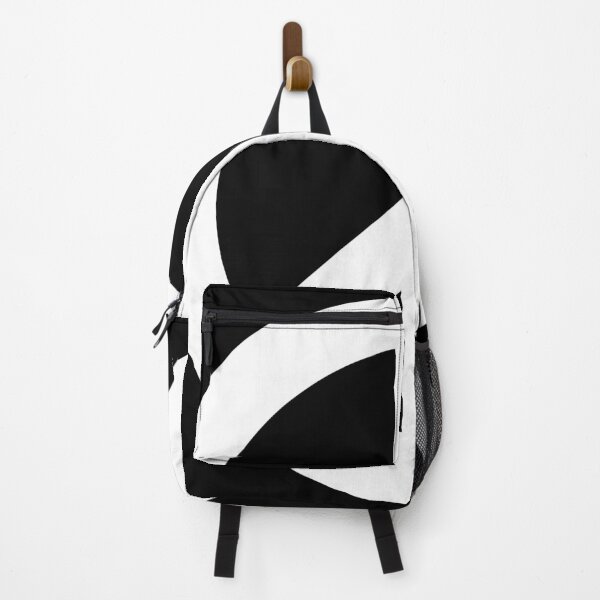 Item preview, Bold white peace sign, black background designed and sold by 2025Design.