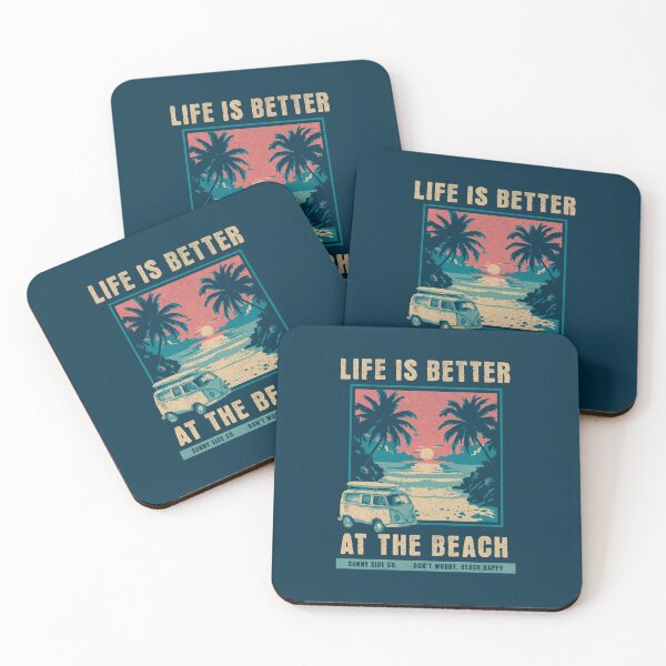 Item preview,  Life is Better at the Beach designed and sold by BaffledSnout.