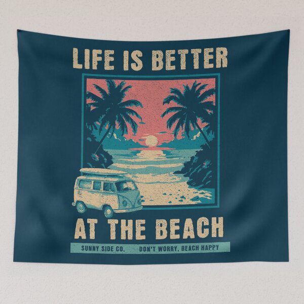 Item preview,  Life is Better at the Beach designed and sold by BaffledSnout.