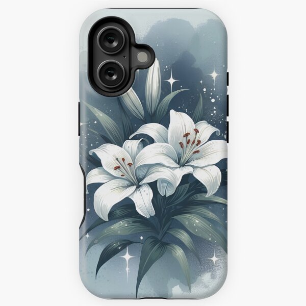 Item preview, Elegant Lily Flowers – Minimalist Botanical Wall Art designed and sold by MAGICKEY2024.