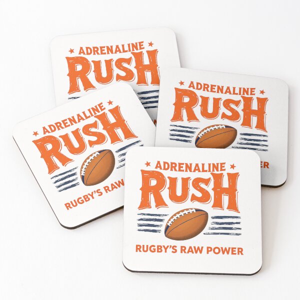 Item preview, Adrenaline Rush: Rugby’s raw power designed and sold by GlowPrint Creations.