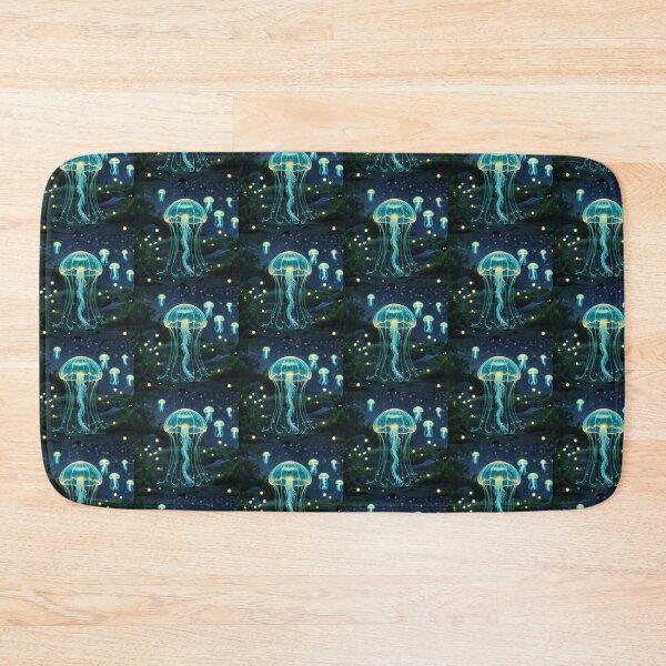 Item preview, Moonlit Jellyfish Dreamscape designed and sold by GlowPrint Creations.