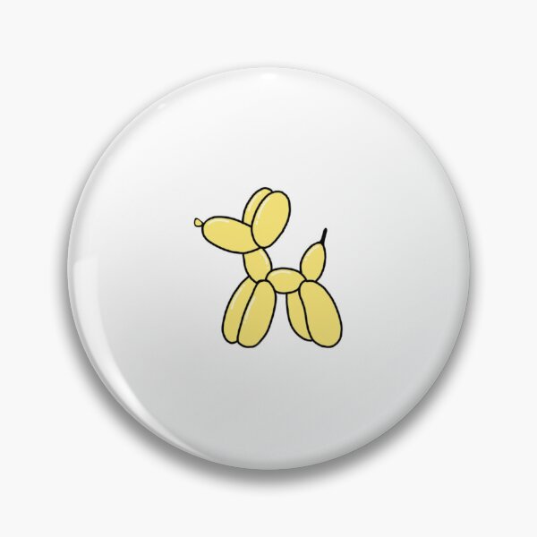 Item preview, yellow balloon dog designed and sold by oliviabutcher.