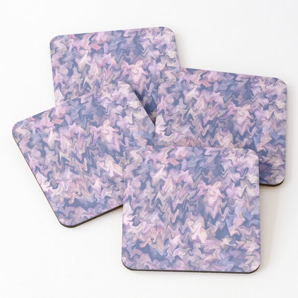 Item preview, Lavender Blue Purple Liquid Swirl Abstract designed and sold by Deanmindvortex.