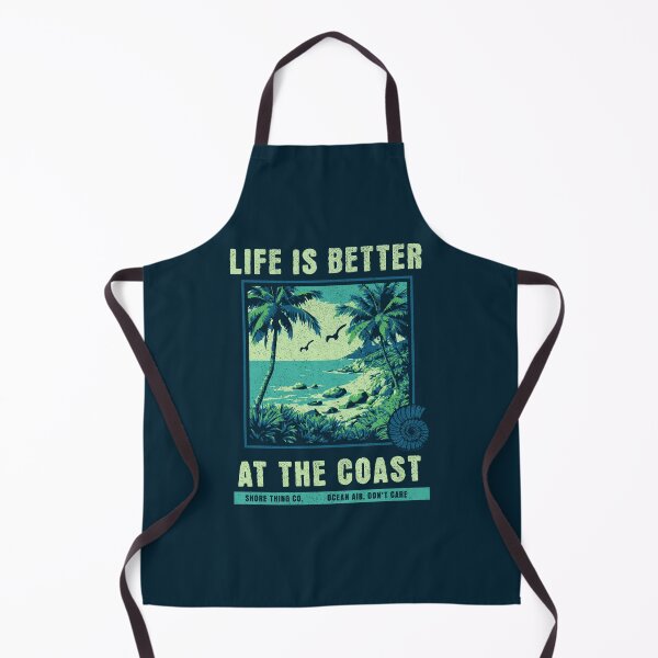 Item preview, Life is Better at the Coast designed and sold by BaffledSnout.
