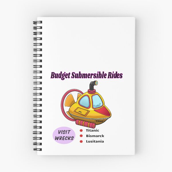 Item preview, Budget Submersible Tours designed and sold by JenGo Creative.
