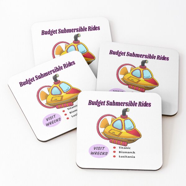 Item preview, Budget Submersible Tours designed and sold by JenGo Creative.