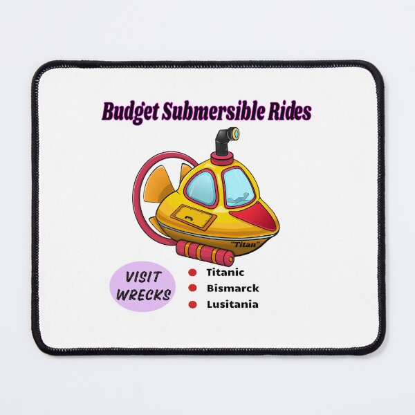 Item preview, Budget Submersible Tours designed and sold by JenGo Creative.