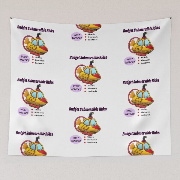 Item preview, Budget Submersible Tours designed and sold by JenGo Creative.