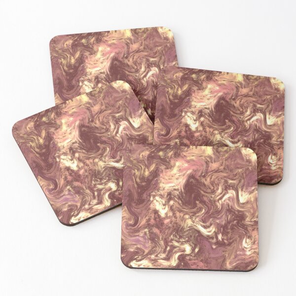 Item preview, Brown Beige Glowing Fluid Swirl Abstract Pattern designed and sold by Deanmindvortex.