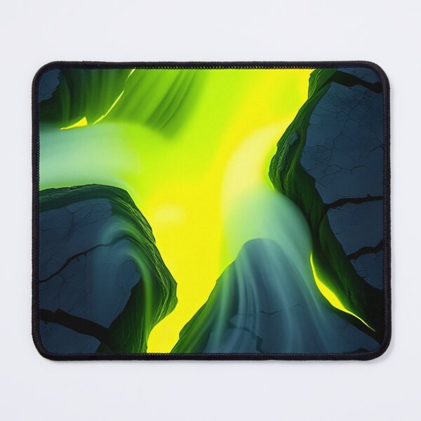 Item preview, Green Lava On Fire - Cracking Rocks designed and sold by SassyArtistry.