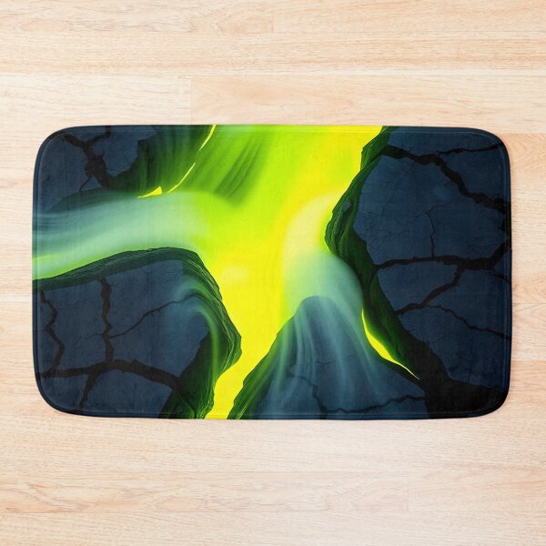 Item preview, Green Lava On Fire - Cracking Rocks  designed and sold by SassyArtistry.