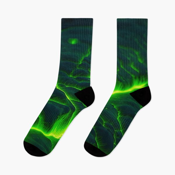 Item preview, Green Lava River On Fire designed and sold by SassyArtistry.