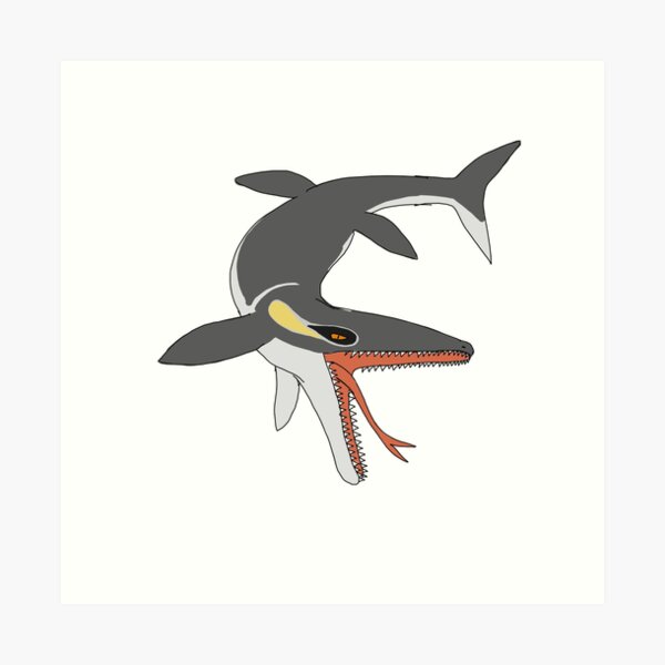 Item preview, Terrifying Tylosaurus designed and sold by FossilRecordGNS.
