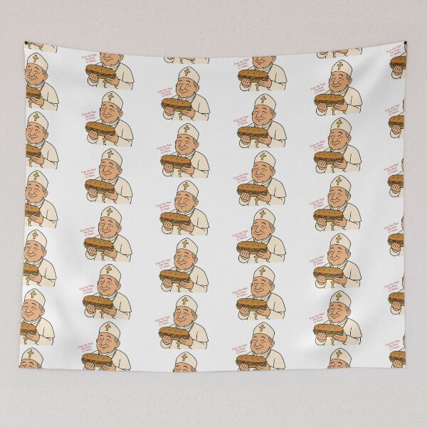 Item preview, Even the Pope has been to WAWA!! A funny uplifting ironic image about the loyalty related to this special sandwich option, supported by the catholic church designed and sold by adesignworld.