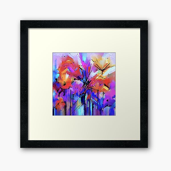 Item preview, Abstract Flowers designed and sold by ViaARTfactory.