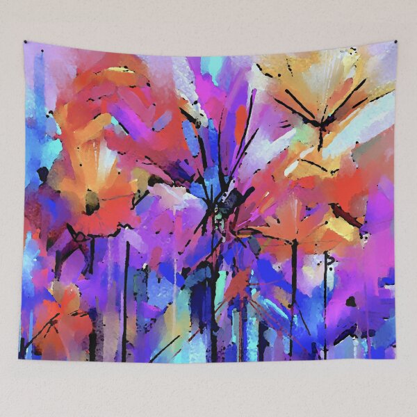 Item preview, Abstract Flowers designed and sold by ViaARTfactory.