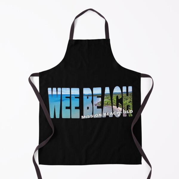 Item preview, WEE BEACH Mission Beach QLD - Cassowary Coast Beach Sunny designed and sold by Adam Gormley.