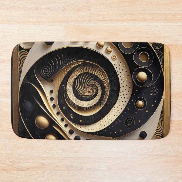 Item preview, Colorful Abstract Fibonacci Art 102 designed and sold by Vicky Brago-Mitchell®.