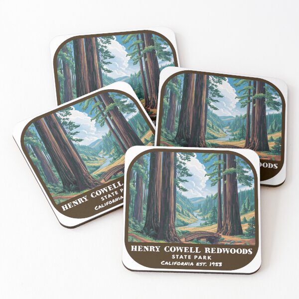 Item preview, Vintage Henry Cowell Redwoods State Park (California State Park) designed and sold by RabbitK.