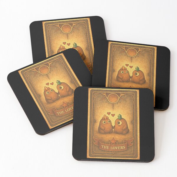 Item preview, Lovers Tarot Card designed and sold by StarBumblez(c).