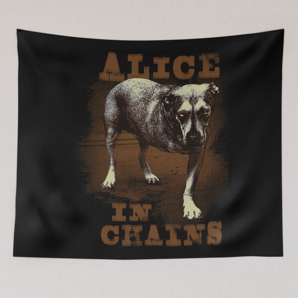 Item preview, Grunge Dog Art Alice in Chains Gritty Street Style designed and sold by wobawfo.